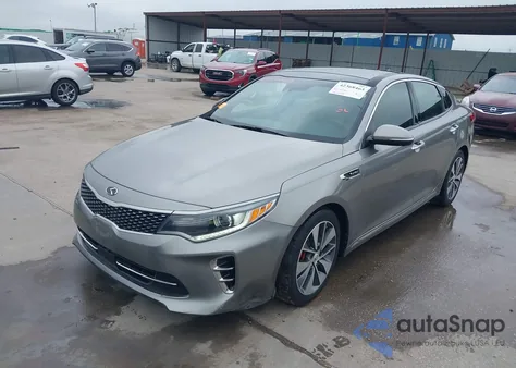 2016 Kia Optima Sxl Turbo из США, поврежденный, VIN 5XXGV4L26GG048681